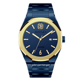 BENTLEY THE AURARAY BL-23-16 Blue Gold Dial Blue Stainless Steel Strap
