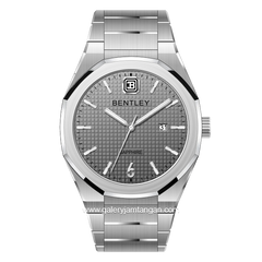 BENTLEY BL-23-69 Silver Dial Grey Stainless Steel Strap