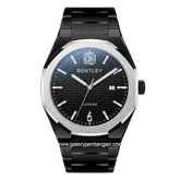 BENTLEY THE AURARAY BL-23-77 Blue Silver Dial Black Stainless Steel Strap
