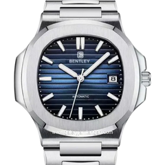 BENTLEY BL-33-58 Silver Dial Blue Stainless Steel Strap