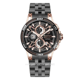 BENTLEY THE OUROBOROS BL-40-00 Chronograph Black Rosegold Stainless Steel Strap