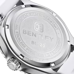 BENTLEY BL-20-50 Silver Dial Black Stainless Steel Strap