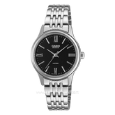 CASIO BLS-100D-1AVDF Silver Dial Black Stainless Steel Strap