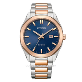 CITIZEN ECO DRIVE BM7606-84L Dual Tone Dial Navy Stainless Steel