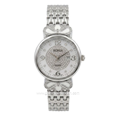 BONIA BNB10117-2355 Silver Dial White Stainless Steel Strap