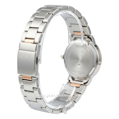 BONIA BNB10376-2353S Silver Dial White Stainless Steel Strap