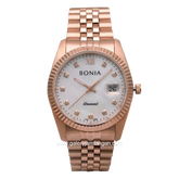 BONIA BNB10552-1553 Rosegold Diamond Stainless Steel
