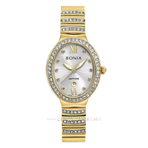 BONIA BNB10827-2213S Gold Dial Silver Stainless Steel