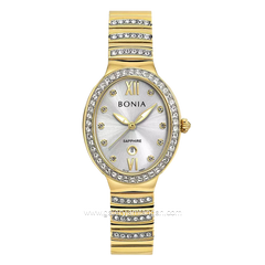 BONIA BNB10827-2213S Gold Dial Silver Stainless Steel