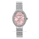 BONIA BNB10827-2373S Silver Dial Pink Stainless Steel