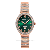 BONIA BNB10827-2593S Rosegold Dial Green Stainless Steel