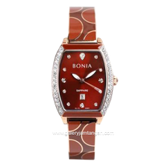 BONIA BNB10861-2547S Red Rosegold Stainless Steel