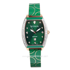 BONIA BNB10861-2597S Green Rosegold Stainless Steel