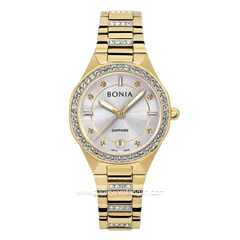 BONIA B10828-2217S Gold Dial White Stainless Steel