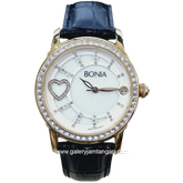 BONIA BNB10014-2259S White Leather Strap