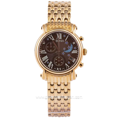 BONIA BNB10122-2541 Gold Dial Brown Stainless Steel