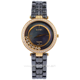BONIA BNB10123-2237S Black Gold Ceramic Strap