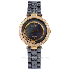 BONIA BNB10123-2237S Black Gold Ceramic Strap