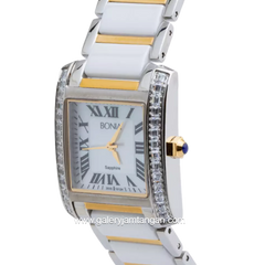 BONIA BNB10124-2151S White Gold Stainless Steel