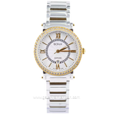 BONIA BNB10146-2113S Silver Dial White MOP Watch Women's Stainles Steel