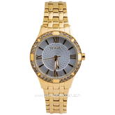 BONIA BNB10154-2213S Gold Dial White Stainless Steel
