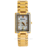 BONIA BNB10355-2253S Gold Dial White Stainless Steel
