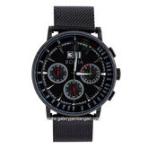 BONIA BNB10363-1733C Black Chronograph Shandrope Strap