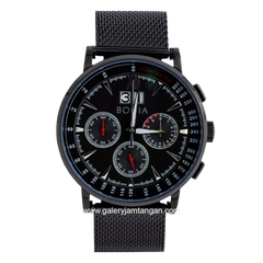 BONIA BNB10363-1733C Black Chronograph Shandrope Strap