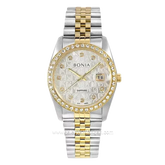 BONIA BNB10550-1116S Men's Watches Silver Gold Stainless Steel