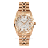 BONIA BNB10550-1516 Rosegold Dial White Stainless Steel
