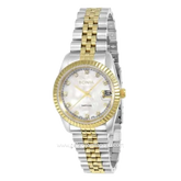 BONIA BNB10550-3157 Silver Gold Dial White Stainless Steel
