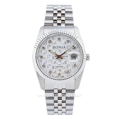 BONIA BNB10550-3316 Silver Stainless Steel Strap