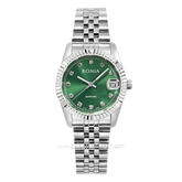 BONIA BNB10550-3398 Silver Dial Green Stainless Steel