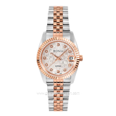 BONIA BNB10550-3616 Silver Rosegold Stainless Steel