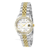 BONIA BNB10553-3157S Women's Watches Silver Gold Stainless Steel