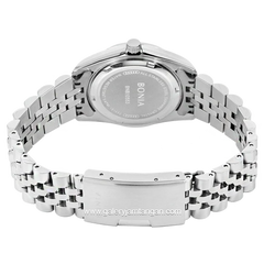 BONIA BNB10553-3387S Silver Dial Blue Stainless Steel