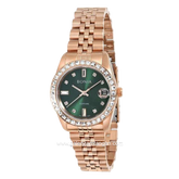 BONIA BNB10553-3597S Rosegold Dial Green Stainless Steel