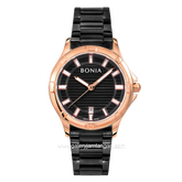 BONIA BNB10750-2032 Black Rosdegold Stainless Steel