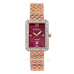 BONIA BNB10811-2563S Rosegold Dial Purple Stainless Steel