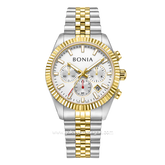 BONIA BNB10845-1112C Chronograph Silver Gold Stainless Steel