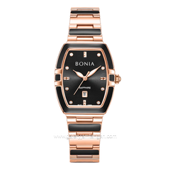 BONIA BNB10856-2537 Rosgold Black Stainless Steel