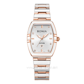 BONIA BNB10856-2617 Silver Rosegold Stainless Steel