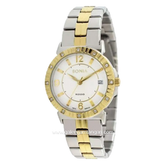 BONIA BNR133-2115S Silver Gold Stainless Steel