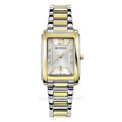 BONIA BNR143-2113 Silver Combinasi Gold Stainless Steel