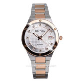 BONIA BNR192-2617 Combination Silver Rosegold Stainless Steel