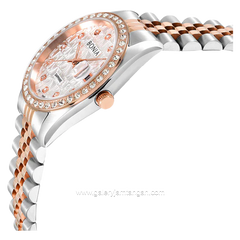 BONIA BNB10550-1616 Silver Rosegold Stainless Steel