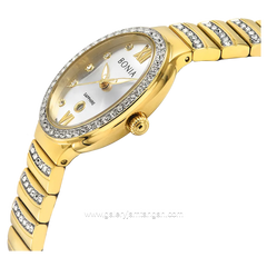 BONIA BNB10827-2213S Gold Dial Silver Stainless Steel