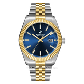 Beverly Hills Polo Club BP3018X.290 Silver Gold Dial Blue