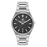 Beverly Hills Polo Club BP3503X.350 Silver Dial Black Stainless Steel