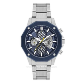 Beverly Hills Polo Club BP3625X.390 Silver Dial Blue Stainless Steel